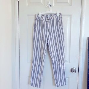 XS Hollister Striped Pants